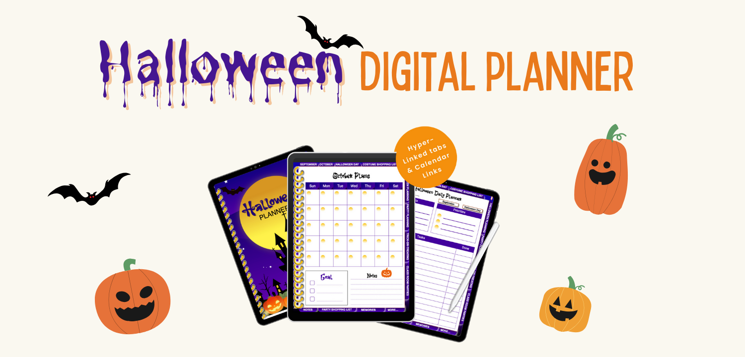 Halloween Digital Planners