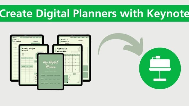 Create Digital Planners with Keynote