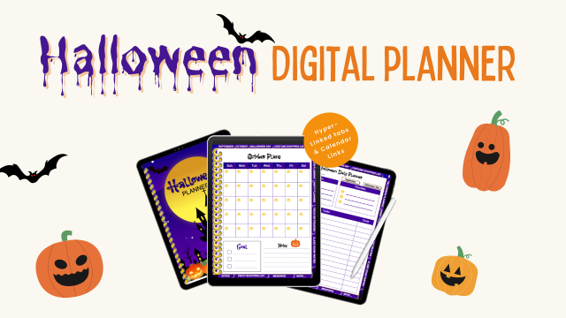 Halloween Digital Planners