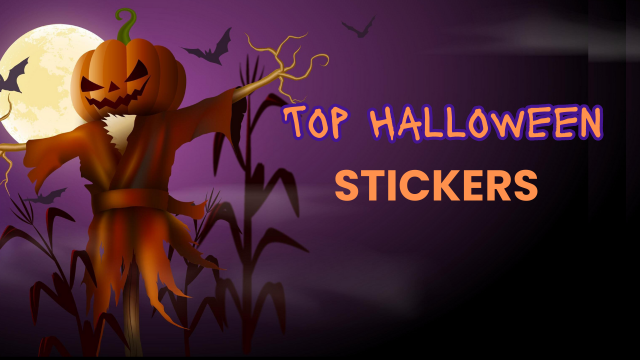 Top Halloween Stickers